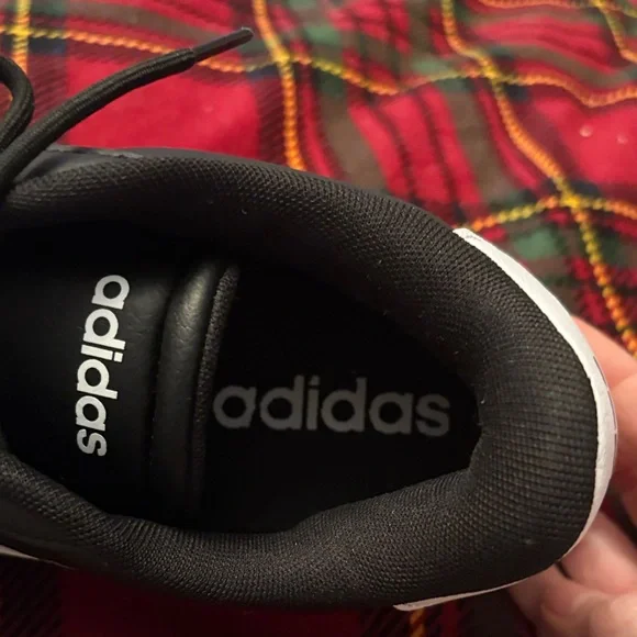 Adidas Black and White Sneakers VL Court Bold - Picture 4 of 7